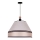 Duolla - Hanglamp aan een koord AVIGNON 1xE27/15W/230V diameter 50 cm beige