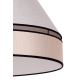 Duolla - Hanglamp aan een koord AVIGNON 1xE27/15W/230V diameter 50 cm beige
