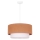 Duolla - Hanglamp aan een koord BOHO 1xE27/40W/230V beige/wit