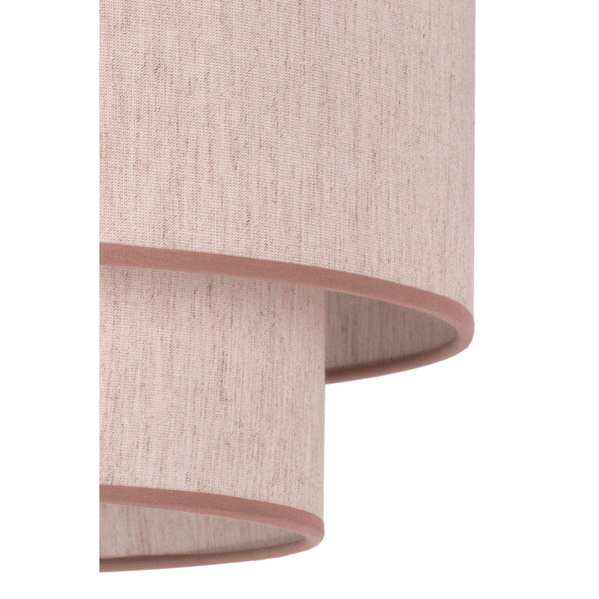 Duolla - Hanglamp aan een koord BOHO 1xE27/40W/230V diameter 45 cm beige
