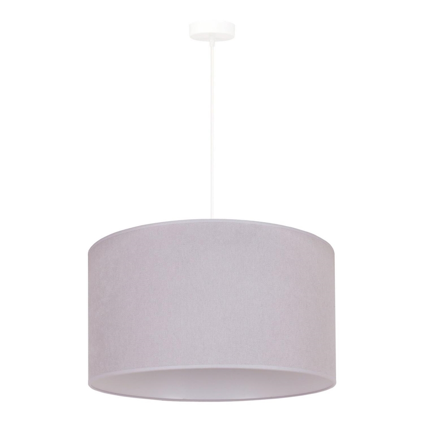Duolla - Hanglamp aan een koord BRISTOL 1xE27/40W/230V diameter 45 cm grijs