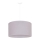 Duolla - Hanglamp aan een koord BRISTOL 1xE27/40W/230V diameter 45 cm grijs