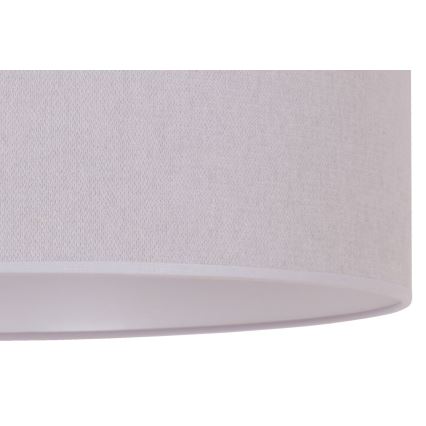 Duolla - Hanglamp aan een koord BRISTOL 1xE27/40W/230V diameter 45 cm grijs