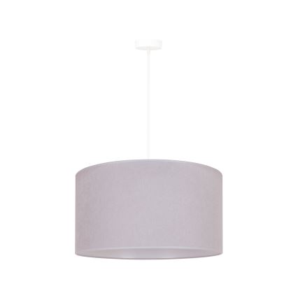 Duolla - Hanglamp aan een koord BRISTOL 1xE27/40W/230V diameter 45 cm grijs