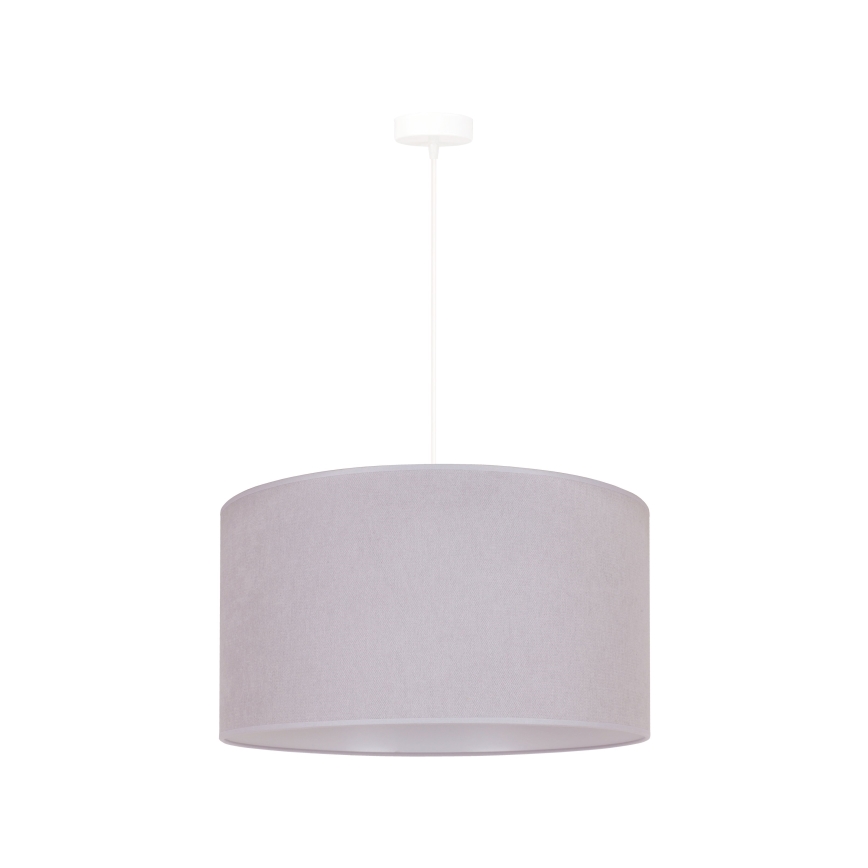 Duolla - Hanglamp aan een koord BRISTOL 1xE27/40W/230V diameter 45 cm grijs