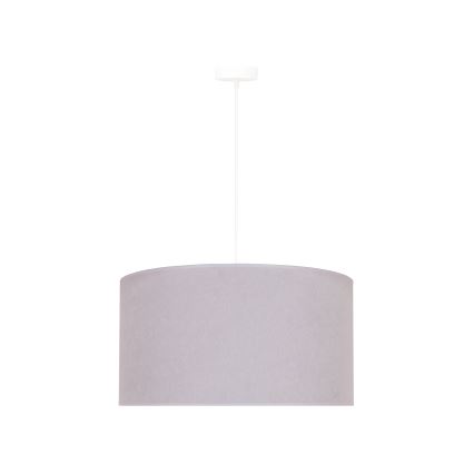 Duolla - Hanglamp aan een koord BRISTOL 1xE27/40W/230V diameter 45 cm grijs