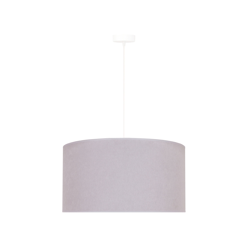 Duolla - Hanglamp aan een koord BRISTOL 1xE27/40W/230V diameter 45 cm grijs