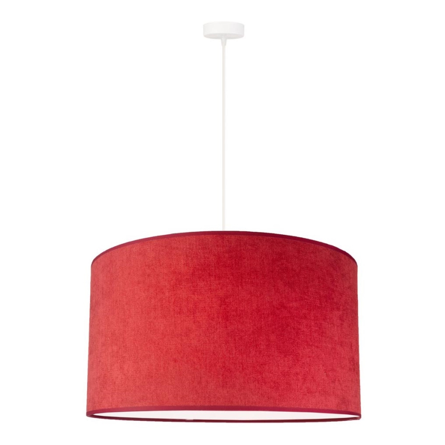 Duolla - Hanglamp aan een koord BRISTOL 1xE27/40W/230V diameter 45 cm rood