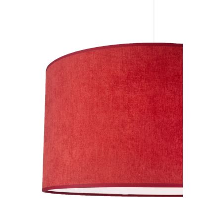 Duolla - Hanglamp aan een koord BRISTOL 1xE27/40W/230V diameter 45 cm rood