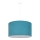 Duolla - Hanglamp aan een koord BRISTOL 1xE27/40W/230V diameter 45 cm turquoise
