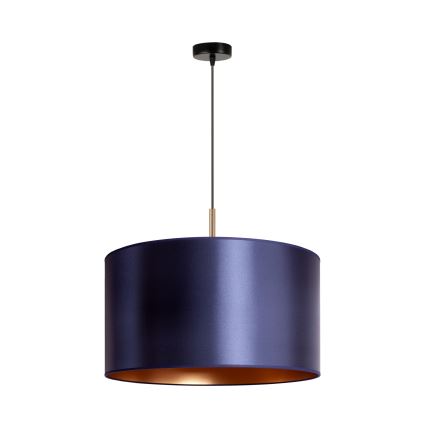 Duolla - Hanglamp aan een koord CANNES 1xE27/15W/230V diameter 45 cm blauw/koper