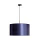 Duolla - Hanglamp aan een koord CANNES 1xE27/15W/230V diameter 45 cm blauw/koper