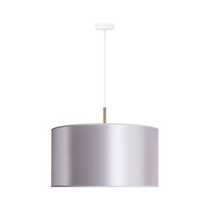 Duolla - Hanglamp aan een koord CANNES 1xE27/15W/230V diameter 45 cm zilver/koper