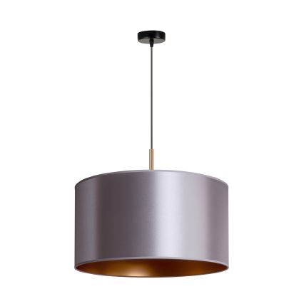 Duolla - Hanglamp aan een koord CANNES 1xE27/15W/230V diameter 45 cm zilver/koper