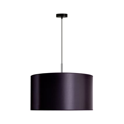 Duolla - Hanglamp aan een koord CANNES 1xE27/15W/230V diameter 45 cm zwart/zilver