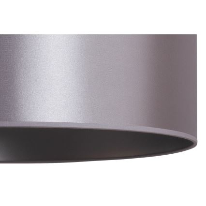 Duolla - Hanglamp aan een koord CANNES 1xE27/15W/230V diameter 50 cm zilver