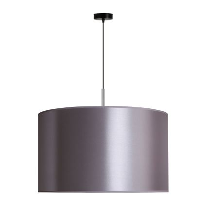 Duolla - Hanglamp aan een koord CANNES 1xE27/15W/230V diameter 50 cm zilver