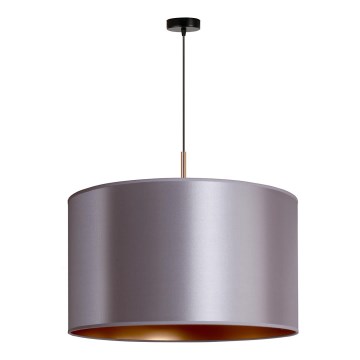 Duolla - Hanglamp aan een koord CANNES 1xE27/15W/230V diameter 50 cm zilver/koper