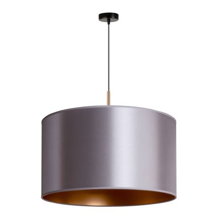 Duolla - Hanglamp aan een koord CANNES 1xE27/15W/230V diameter 50 cm zilver/koper