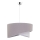 Duolla - Hanglamp aan een koord CELLO 1xE27/40W/230V diameter 45 cm grijs