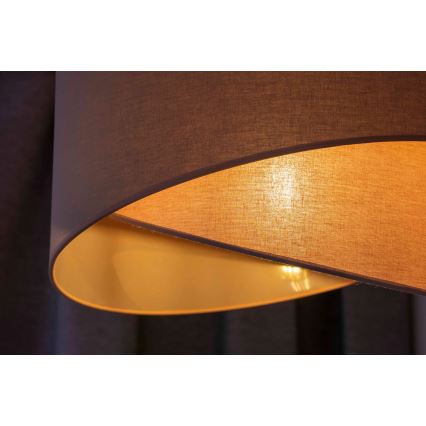 Duolla - Hanglamp aan een koord CELLO 1xE27/40W/230V diameter 45 cm roze