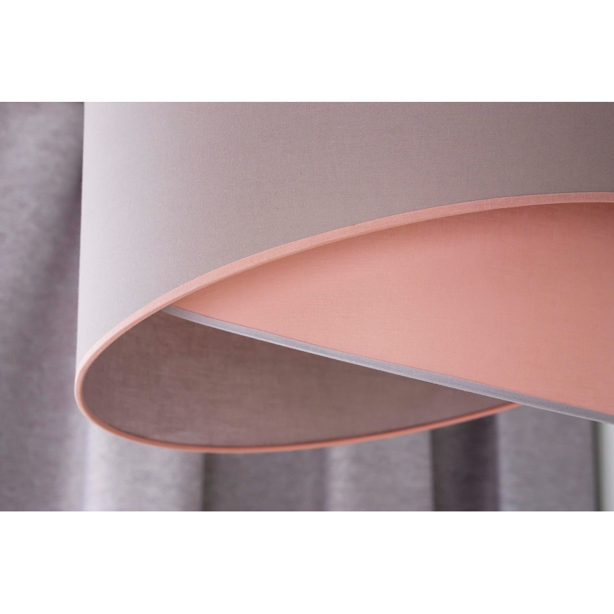 Duolla - Hanglamp aan een koord CELLO 1xE27/40W/230V diameter 45 cm roze