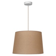 Duolla - Hanglamp aan een koord CONE 1xE27/15W/230V bruin