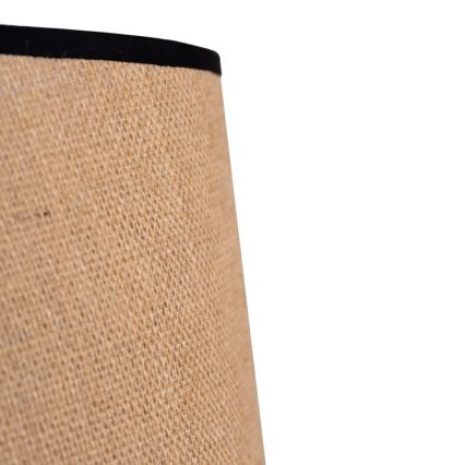 Duolla - Hanglamp aan een koord CONE 1xE27/15W/230V diameter 40 cm bruin/zwart