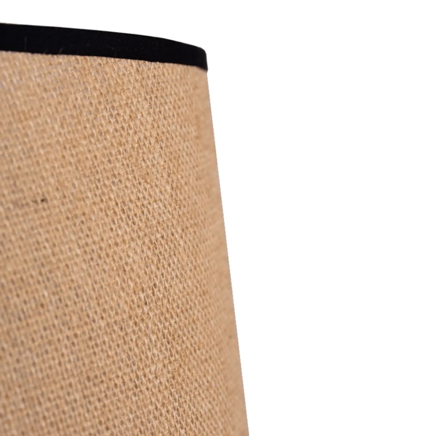 Duolla - Hanglamp aan een koord CONE 1xE27/15W/230V diameter 40 cm bruin/zwart