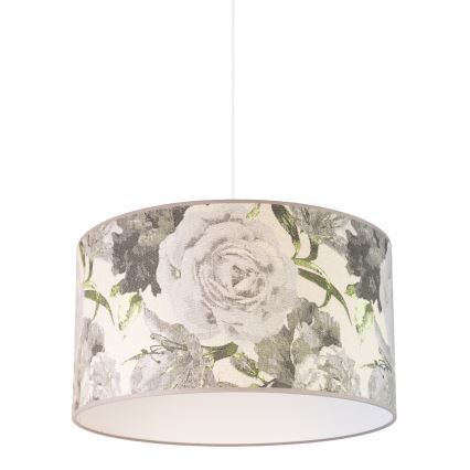 Duolla - Hanglamp aan een koord CONSTANCE 1xE27/40W/230V diameter 45 cm grijs