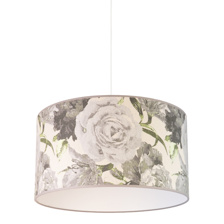Duolla - Hanglamp aan een koord CONSTANCE 1xE27/40W/230V diameter 45 cm grijs