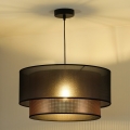 Duolla - Hanglamp aan een koord COPPER SHINY 1xE27/15W/230V bruin/koper