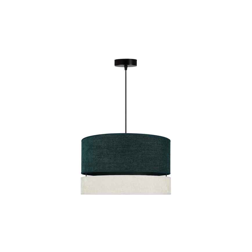 Duolla - Hanglamp aan een koord DOUBLE 1xE27/15W/230V diameter 40 cm groen/grijs