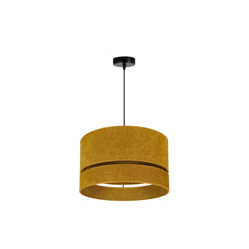 Duolla - Hanglamp aan een koord DOUBLE 1xE27/15W/230V diameter 40 cm oranje