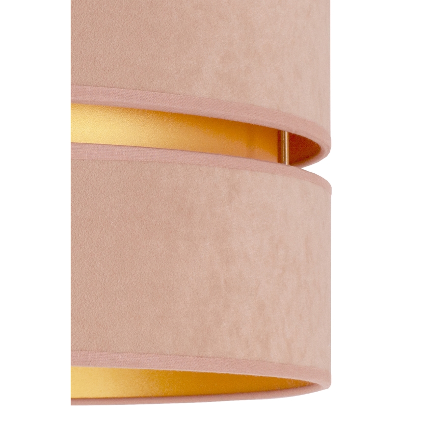 Duolla - Hanglamp aan een koord DUO 1xE27/15W/230V diameter 40 cm beige