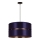 Duolla - Hanglamp aan een koord DUO 1xE27/15W/230V diameter 40 cm blauw/goud