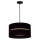 Duolla - Hanglamp aan een koord DUO 1xE27/15W/230V zwart/rotan