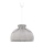 Duolla - Hanglamp aan een koord ECO 1xE27/40W/230V diameter 38 cm grijs