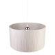Duolla - Hanglamp aan een koord ESSEX 1xE27/40W/230V zilver
