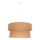Duolla - Hanglamp aan een koord ETNIC 1xE27/40W/230V diameter 45 cm beige