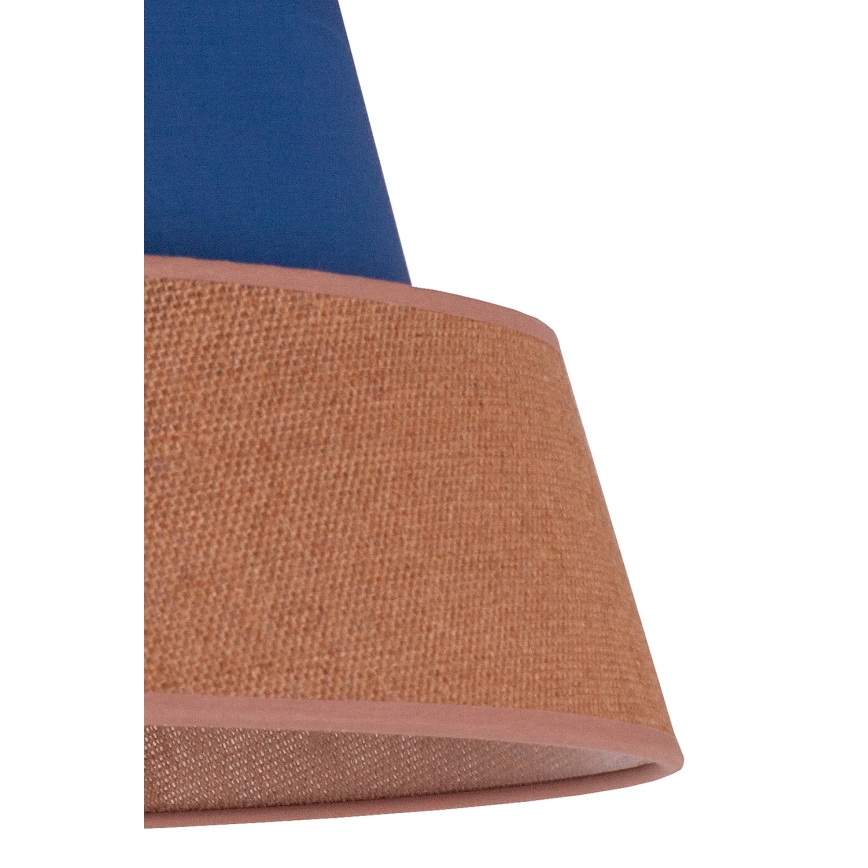 Duolla - Hanglamp aan een koord GALAXY 1xE27/40W/230V diameter 50 cm blauw