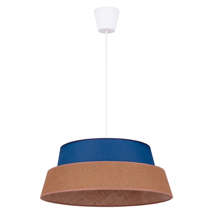 Duolla - Hanglamp aan een koord GALAXY 1xE27/40W/230V diameter 50 cm blauw