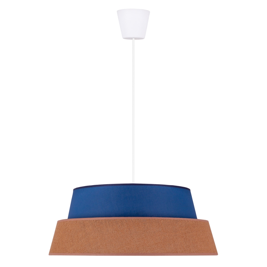 Duolla - Hanglamp aan een koord GALAXY 1xE27/40W/230V diameter 50 cm blauw