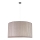 Duolla - Hanglamp aan een koord KENT 1xE27/40W/230V diameter 45 cm grijs