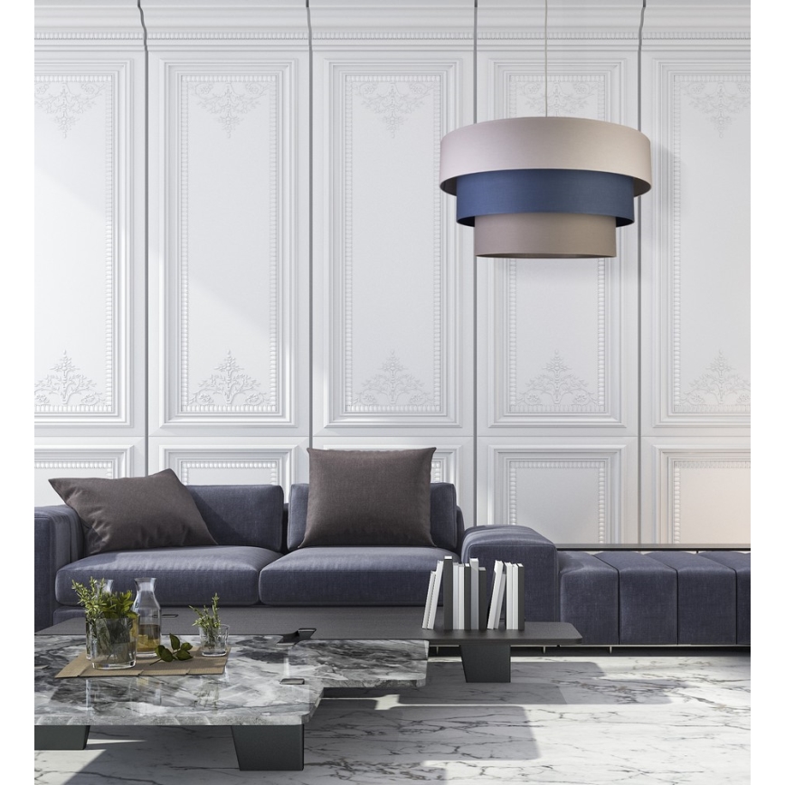 Duolla - Hanglamp aan een koord LUNETA 1xE27/40W/230V diameter 45 cm