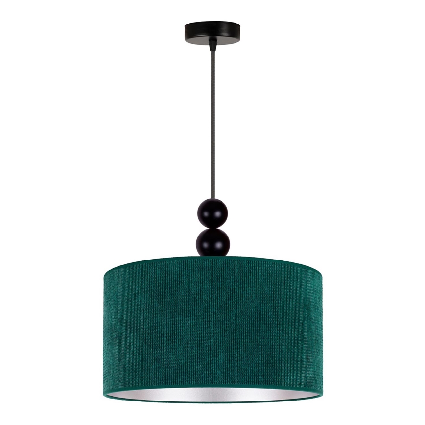 Duolla - Hanglamp aan een koord LYON 1xE27/15W/230V diameter 40 cm groen