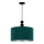 Duolla - Hanglamp aan een koord LYON 1xE27/15W/230V diameter 40 cm groen