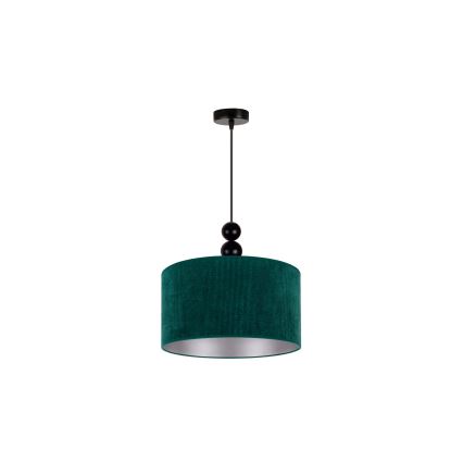 Duolla - Hanglamp aan een koord LYON 1xE27/15W/230V diameter 40 cm groen
