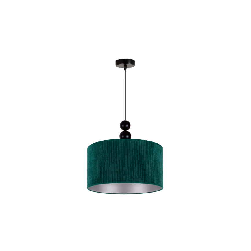 Duolla - Hanglamp aan een koord LYON 1xE27/15W/230V diameter 40 cm groen