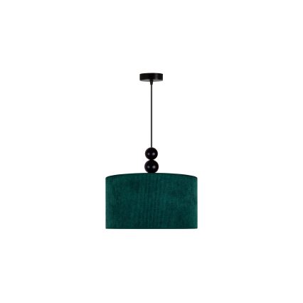 Duolla - Hanglamp aan een koord LYON 1xE27/15W/230V diameter 40 cm groen